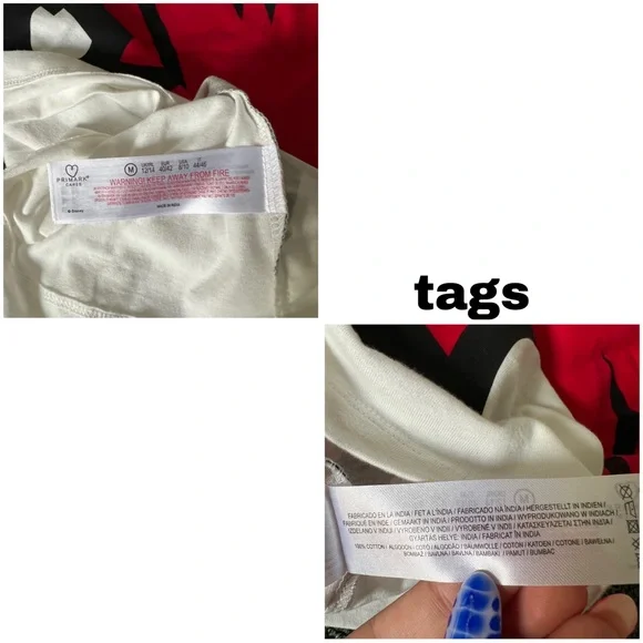 DISNEY Red Black High School Musical Bolton Jersey Midi Dress Graphic T-Shirt - Picture 14 of 14